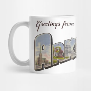 Greetings from Arkansas Mug